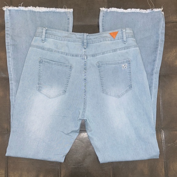 Blue High Rise Jeans - Picture 2 of 4